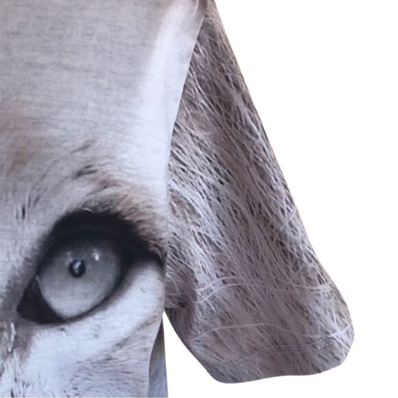 Beloved White Lion Unisex Tee Size Large - Picture 4 of 7